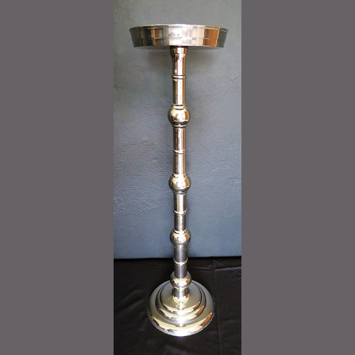 large-silver-candle--flower-flat-diameter